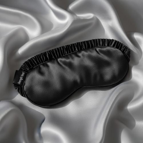 Black Silk Sleep Mask