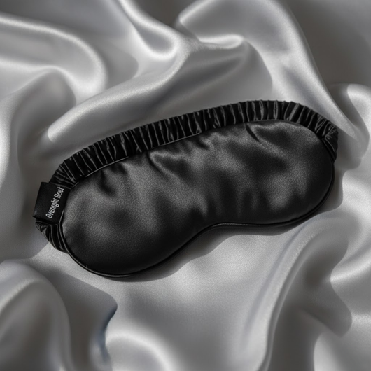 Black Silk Sleep Mask